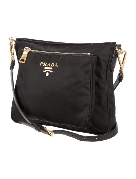 prada tessuto with saffiano leather crossbody sling bag|Prada crossbody purse.